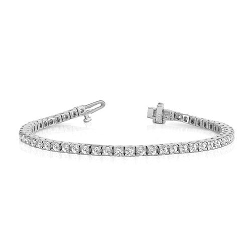 4 1/10ctw Lab Grown-Diamond Tennis Bracelet